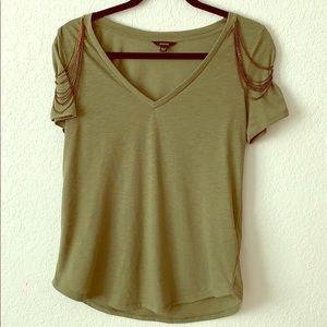 Navy green Guess shirt - M